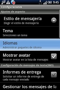 Easy SMS Spanish language Screenshots 2