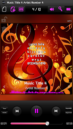 Easy Music Player Pro (Free) poster 1