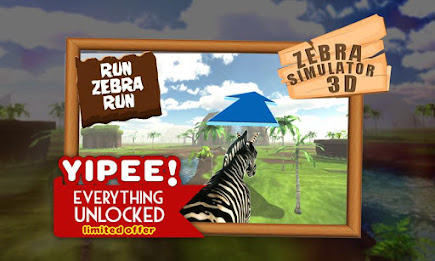 Zebra Simulator 3D Wildlife poster 2