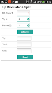 Tip Calculator Free Screenshots 1