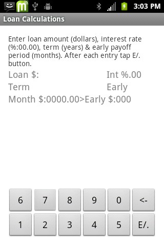 Loan Calculations