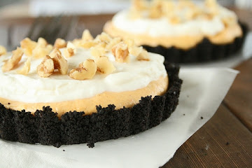 No Bake Oreo Pumpkin Pie