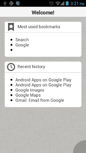 Browser for Android