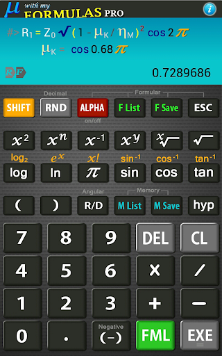 Scientific Calculator Mu Lite