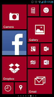 Free Red Tiles Theme APK