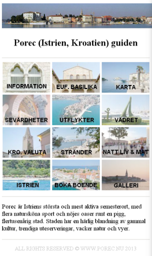 Porec Kroatien guide