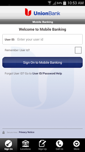 Union Bank for Android 4.0.2