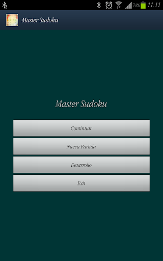 Master Sudoku