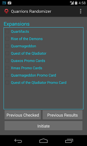 Quarriors Randomizer