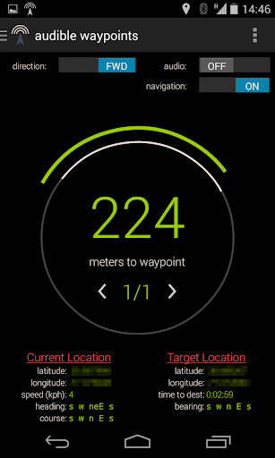 Audible Waypoints