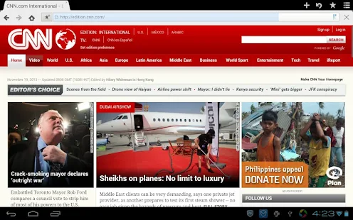 ملحقات متصفح - سريعة - قطة شاشة مصغرة