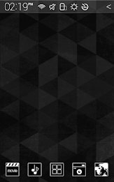 Black and White Atom theme poster 4