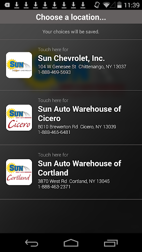 Sun Auto DealerApp