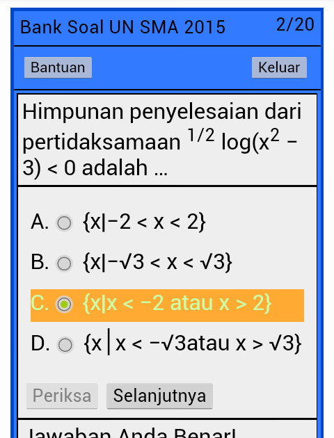 Contoh Soal  Ujian  Mandiri  Saintek Contoh 917