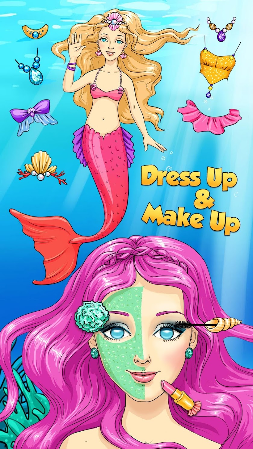 Mermaid Ava &amp; Friends - No Ads Screen 2