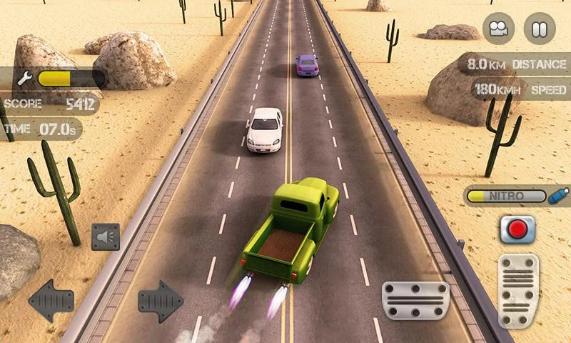   Race the Traffic Nitro: captura de tela 