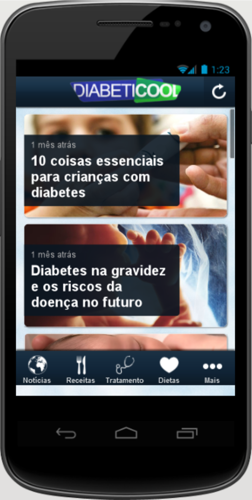 Tudo sobre diabetes Screen 3