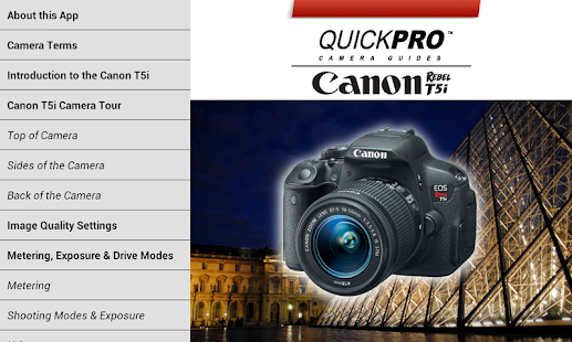 How to download Canon Rebel T5i QuiclPro 1.0.1 apk for pc