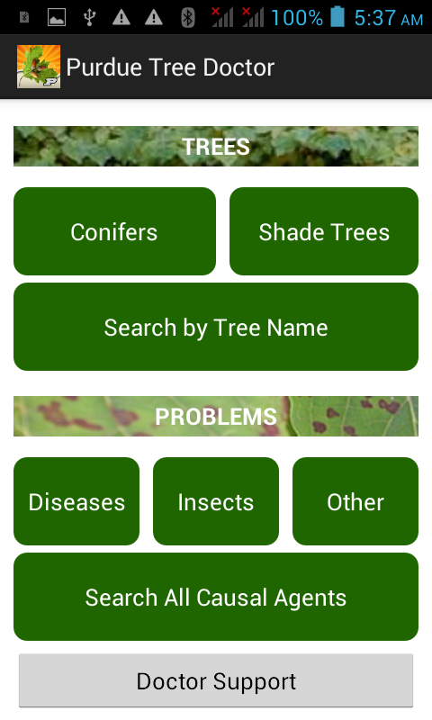 Purdue Tree Doctor Screen 2