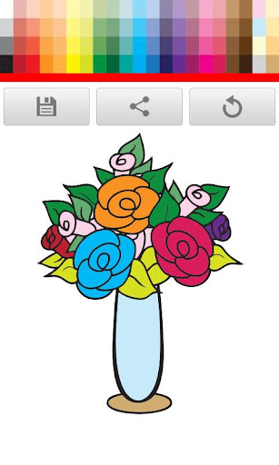 Roses Coloring Book