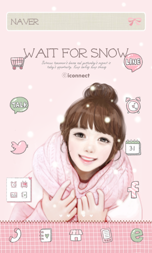 snow dodol launcher theme