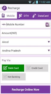 Recharge Mobile DTH Online Now Screenshots 1