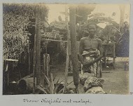 Vrouw Koejaké met matapi