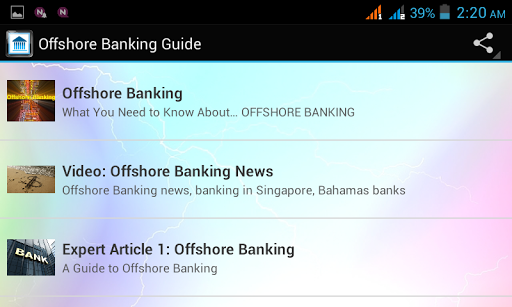 【免費商業App】Offshore Banking Guide-APP點子