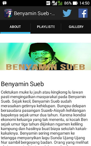 Benyamin Sueb - Fans App