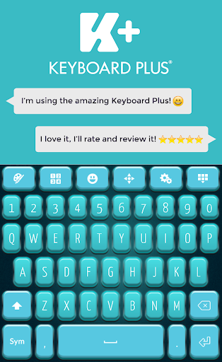 Teal HD Keyboard