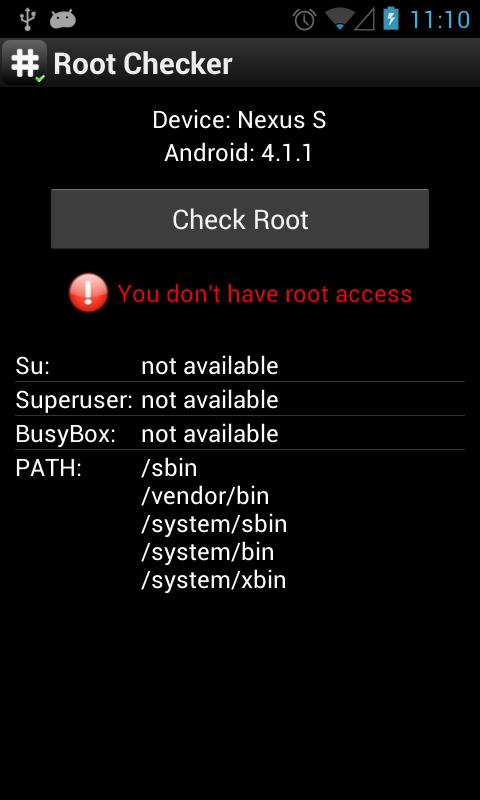 root checker для андроид скачать