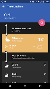 Weather Timeline - Forecast imagem