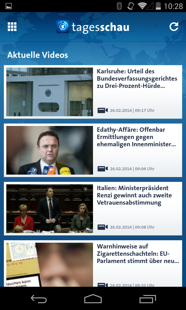 Tagesschau Screen 2