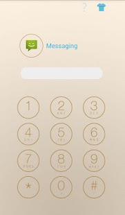 HI AppLock -- iOS 7 Gold Theme