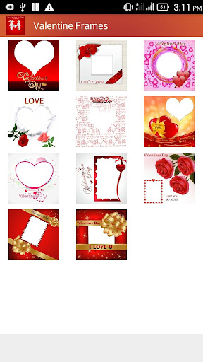 【免費工具App】Valentine Frames-APP點子