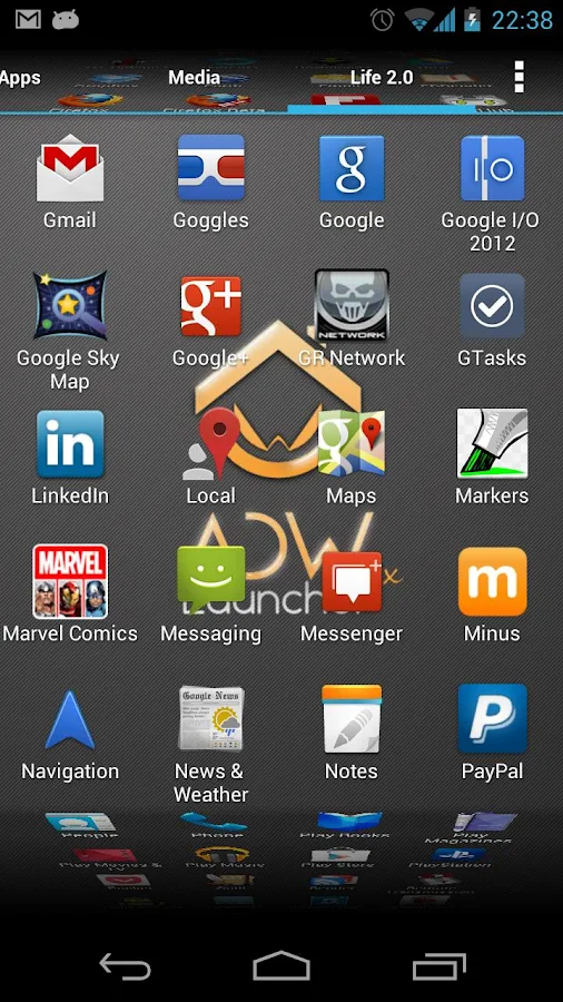 ADWLauncher EX - screenshot