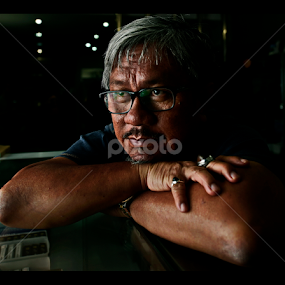 potrait of jojo by Justani Joni - People Portraits of Men