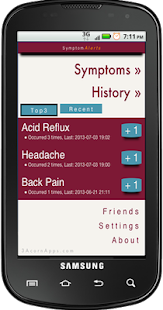 Symptom Alerts Screenshots 9