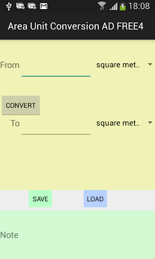 Area Unit Conversion AD FREE