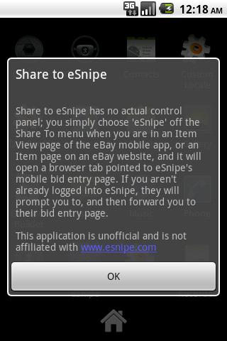 Share to eSnipe