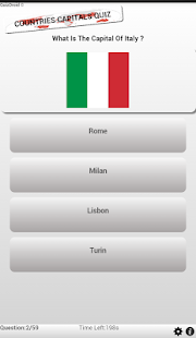 Countries Capitals Quiz Screenshots 1