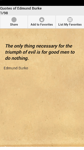 Quotes of Edmund Burke