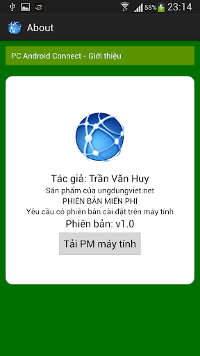 Ket noi may tinh PC Connect