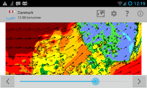 Sejladsudsigt – Maritime weather forecast for Denmark – Android Weather ...