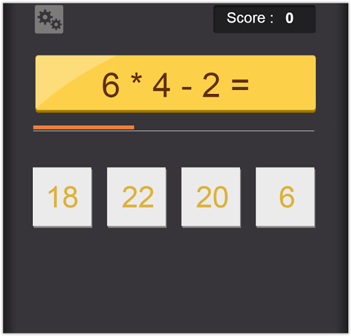 4Options - Math game