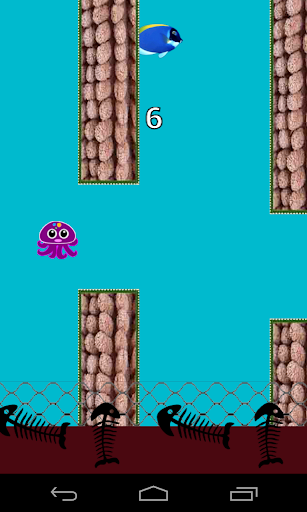 【免費動作App】Flappy Octopus-APP點子