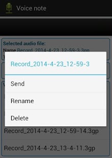 Voice note Screenshots 0