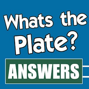 Answers for What's The Plate.apk 1.0.0