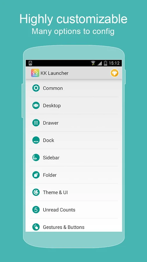 KK Launcher (Lollipop &KitKat) - screenshot