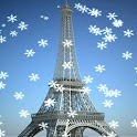 Paris Snow Live Wallpaper logo